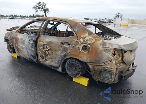 2015 Toyota Corolla L из США, поврежденный, VIN 2T1BURHE4FC358945